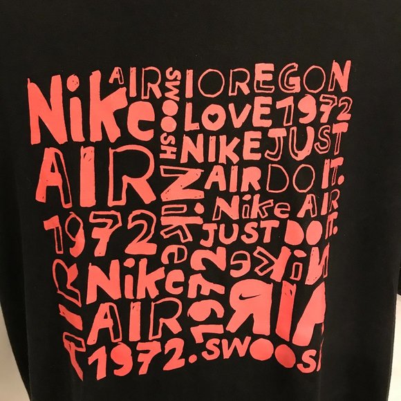 Nike Air/Just Do It/1972/Swoosh Emblems Tee Shirt - Picture 2 of 4